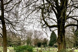 Mill Hill Cemetery in London