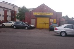 The Three Horseshoes Garage in Cardiff