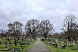 Wandsworth Cemetery in London
