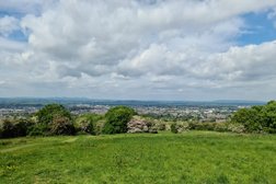 Summit of Robinswood Hill in Gloucester