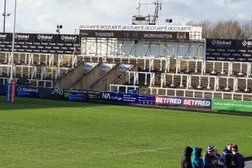 Kingston Park Stadium in Newcastle upon Tyne