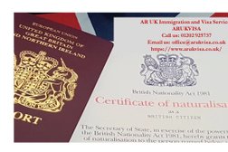 AR UK Visa - Immigration and Nationality Photo