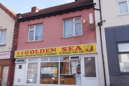 The Golden Sea in Blackpool