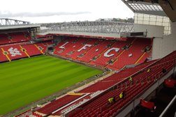 The LFC Stadium Tour Museum Anfield in Liverpool