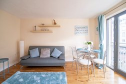 The Socair: Bright Contemporary Merchant City Flat in Glasgow
