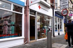 British Red Cross shop in Newport